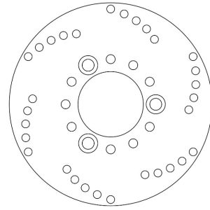 Disque de Frein Fixe KYMCO - Homologué TÜV 1997-2018