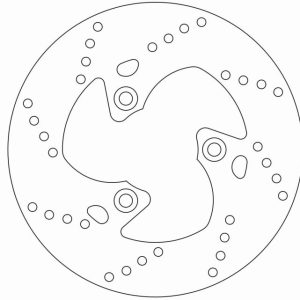 Disque de Frein Fixe MALAGUTI F12 - Homologué TÜV 1999-2018