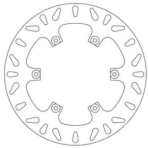 Disque de Frein Fixe Gilera - Homologué TÜV