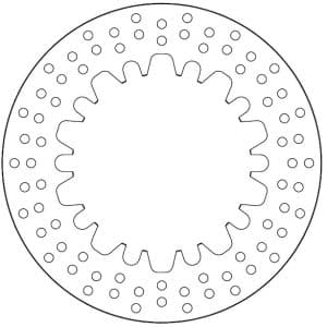 Disque de Frein Bmw Ø285x178x165 NbTrou 10xØ13.8 1979-2005