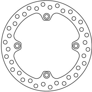 Disque de Frein Fixe HONDA - Homologué TÜV 1986-2013