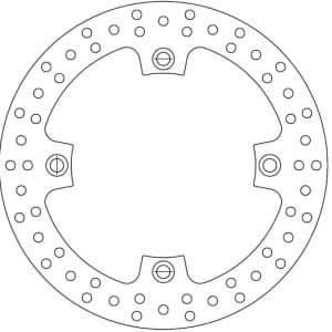 Disque de Frein Fixe HONDA - Homologué TÜV 1991-2017