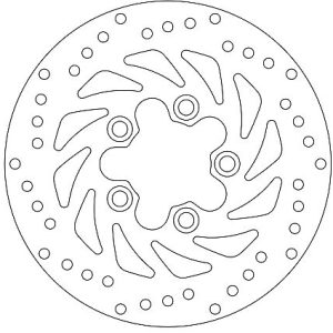 Disque de Frein Fixe KYMCO - Homologué TÜV 1999-2010