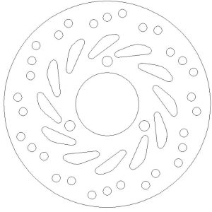 Disque de Frein Fixe YAMAHA - Homologué TÜV 1995-2020