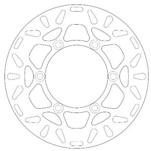 Disque de Frein Kawasaki KX80/85 1993-2023