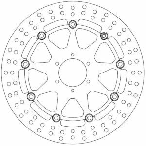 Disque de Frein Flottant Honda Hornet - Homologué TÜV 2000-2006