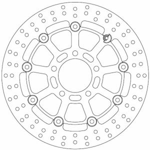 Disque de Frein Fixe SUZUKI - Homologué TÜV 2003-2005