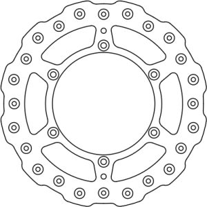 Disque de Frein Fixe pour Motocross SUZUKI 2001-2012