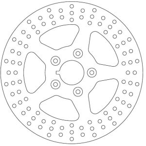 Disque de Frein Fixe HARLEY DAVIDSON - Homologué TÜV 2000-2020