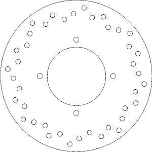 Disque de Frein Fixe MBK/YAMAHA - Homologué TÜV 2003-2016
