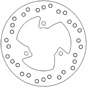 Disque de Frein Fixe APRILIA - Homologué TÜV 2003-2014