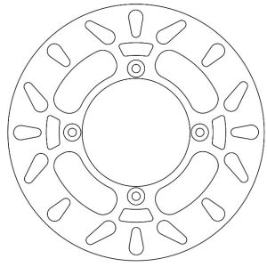 Disque de Frein Fixe SUZUKI - Homologué TÜV 2002-2022