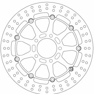 Disque de Frein Flottant SUZUKI - Homologué TÜV 2003-2009