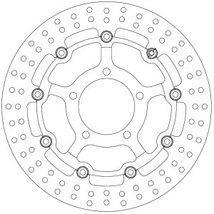 Disque de Frein Flottant KAWASAKI - Homologué TÜV 2004-2019