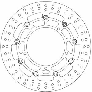 Disque de Frein Flottant YAMAHA - Homologué TÜV 2005-2019