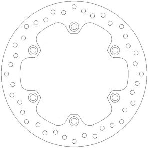 Disque de Frein Fixe HONDA - Homologué TÜV 1982-2024