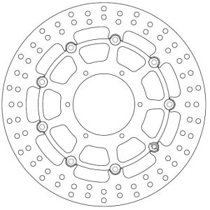 Disque de Frein Flottant HONDA - Homologué TÜV 2008-2016