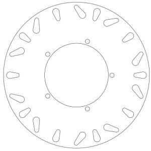 Disque de Frein Fixe BENELLI - Homologué TÜV 2000-2002