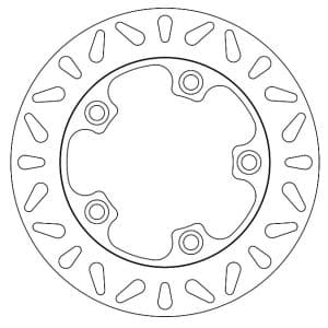 Disque de Frein Fixe SYM - Homologué TÜV 2004-2014