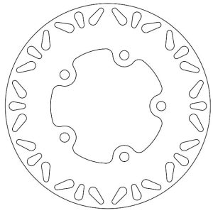 Disque de Frein Fixe SYM - Homologué TÜV 2006-2018