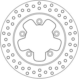 Disque de Frein Fixe KYMCO - Homologué TÜV 2006-2018