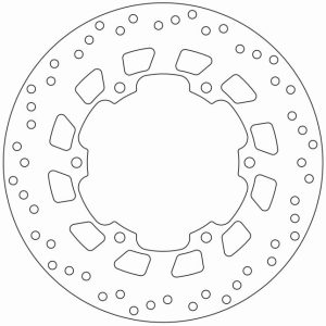 Disque de Frein Fixe YAMAHA - Homologué TÜV 2007-2016