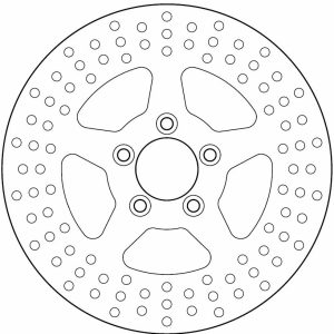 Disque de Frein Fixe HARLEY DAVIDSON- Homologué TÜV 2007-2020