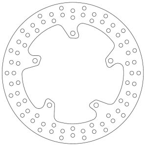 Disque de Frein Fixe Avant YAMAHA - Homologué TÜV 2004-2025