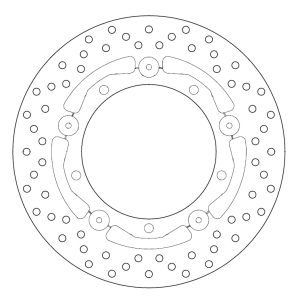 Disque de frein Flottant Ø267x150x132 NbTrou5xØ9 2004-2025