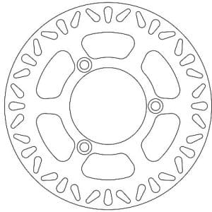 Disque de Frein Fixe SUZUKI - Homologué TÜV 2007-2013