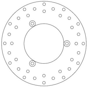 Disque de Frein Fixe YAMAHA - Homologué TÜV 2011-2018