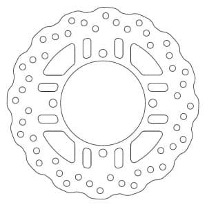 Disque de Frein Kawasaki Ø250x130x110.5 NbTrou5xØ10.5 Ep6 2006-2024