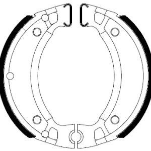 Plaquette de frein FERODO Standard Route Ø110mm 1978-2023