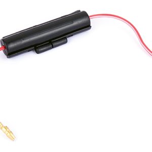 10 Portes Fusible Universel Noir + 10 FUS007 15A