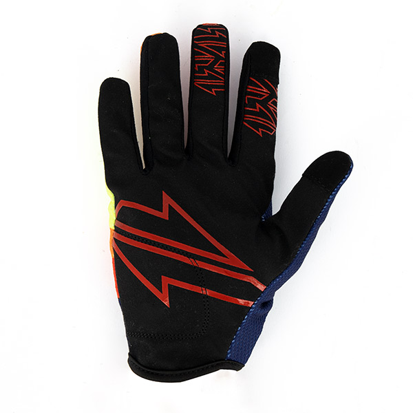 Gants Cross GAN095 3XL - Bleu Rouge Orange - Homologué CE KP1 – Image 4