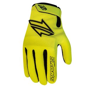 Gants Cross GAN095 3XL - Jaune Fluo - Homologué CE KP1