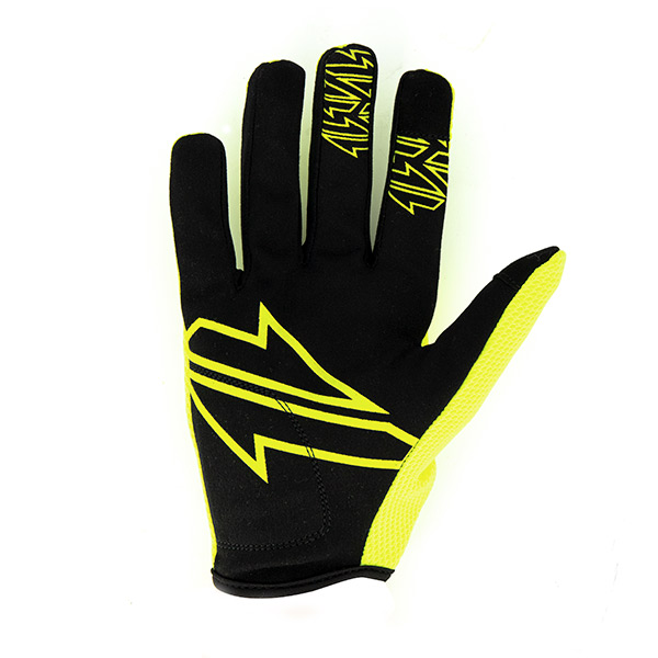 Gants Cross GAN095 3XL - Jaune Fluo - Homologué CE KP1 – Image 3