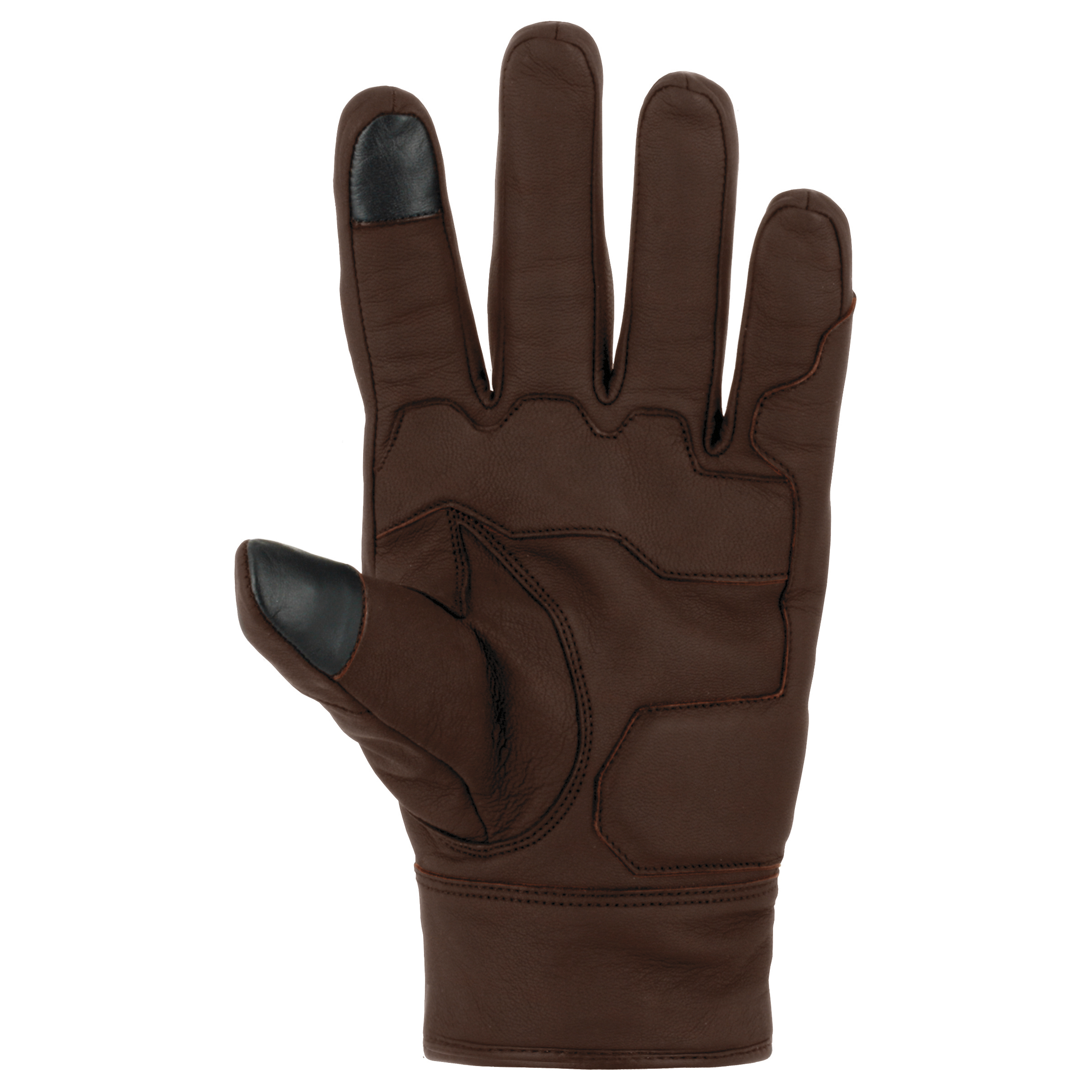 Gants Eté STRADA - Perforés en Cuir - Homologués CE - Marron XL – Image 2
