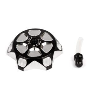 Bouchon de réservoir Yamaha YZ 85-250/ WR 250-450 anodisé Noir