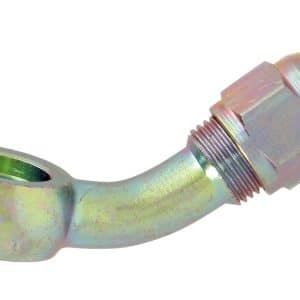 Banjo Acier 45° Ø10mm Plaqué