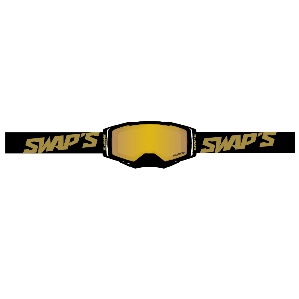 Masque Cross AURUS BLACK GOLD – Image 2