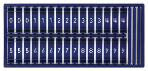 SRA - Pochoirs Numérique - 3 Jeux - Chiffres de 0 à 9