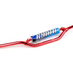 Guidon CROSS aluminium anodisé Rouge + Mousse