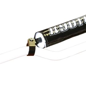 Guidon CROSS aluminium pour Honda - Blanc + Mousse