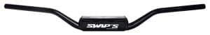Guidon CROSS Fatbar Alu - CR HIGH Ø28.6 mm - Noir Mat