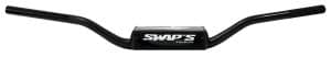 Guidon CROSS Fatbar Alu - CR MEDIUM Ø28.6 mm - Noir Mat