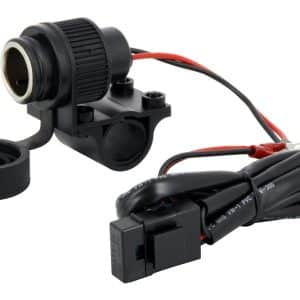 Chargeur Guidon Allume Cigare Protection Caoutchouc-12V 120W Pour Alimentation e