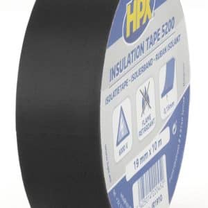 Ruban isolant PVC - noir 19mm x 10m