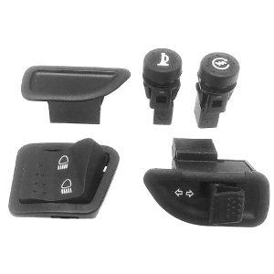 Kit interrupteurs de carénage couvre guidon PIAGGIO Zip 50 (5 pièces) 2006-2017