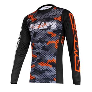 Maillot Cross CAMO Orange